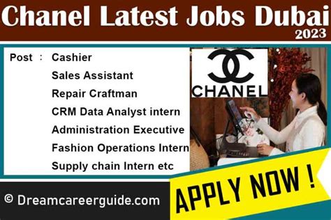 chanel offres d'emploi|chanel job opportunities.